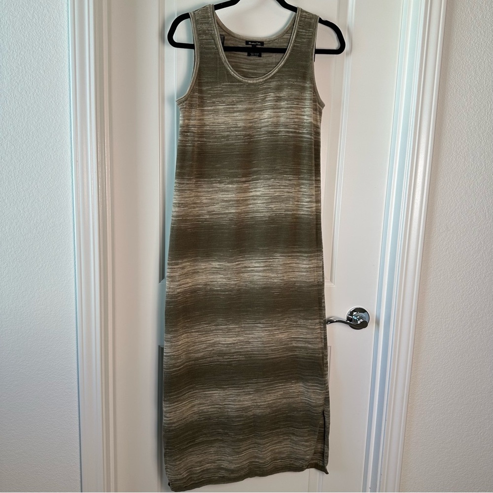 Massimo Dutti Sleeveless Knit Maxi Dress size S